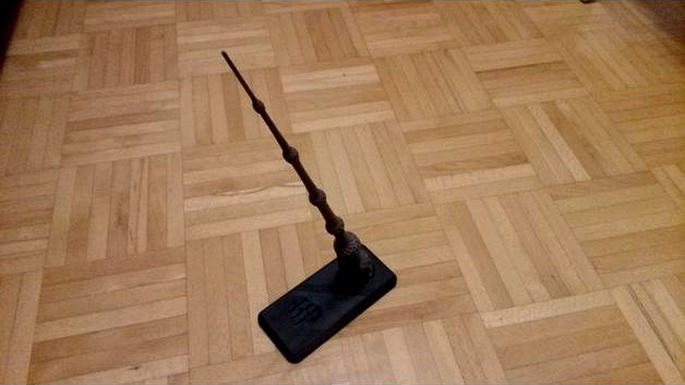 Elder Wand Stand by Enzi1984