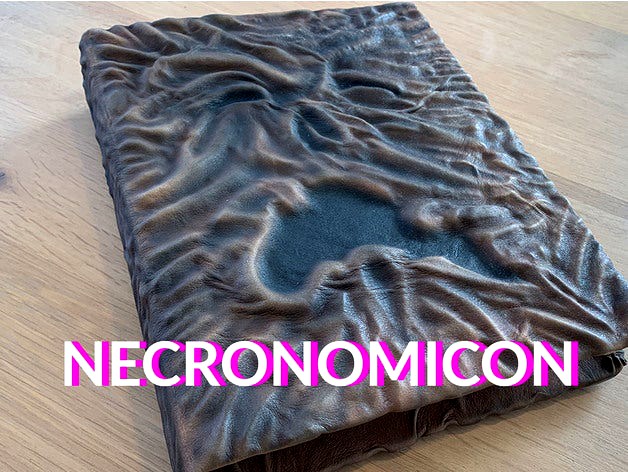 Necronomicon Book Cover by V0g3l