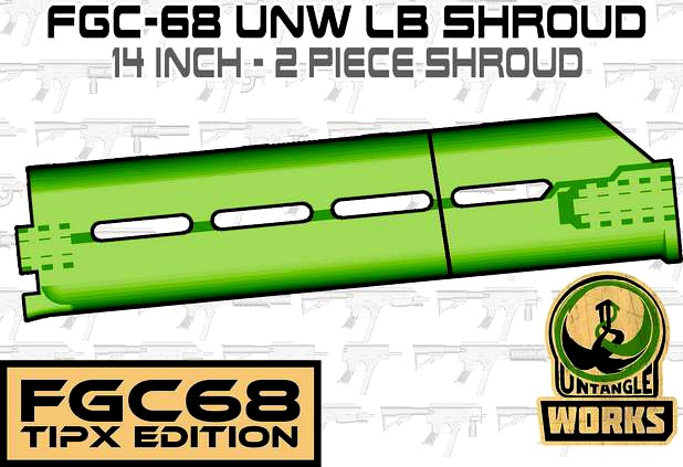 FGC-68 UNW 14inch LB 2 piece  by Untangle