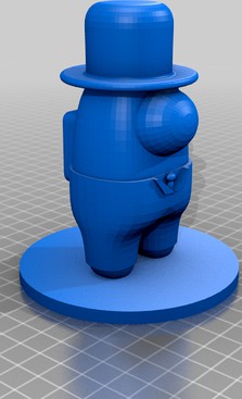 Among Us character by Build_Anything