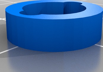 Burr stabilizer for cheap manual coffee grinder by susiloharjo