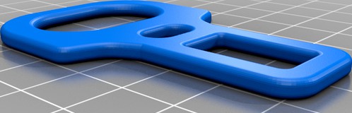 Tesla X Doggie Belt Clip by douglasmauro