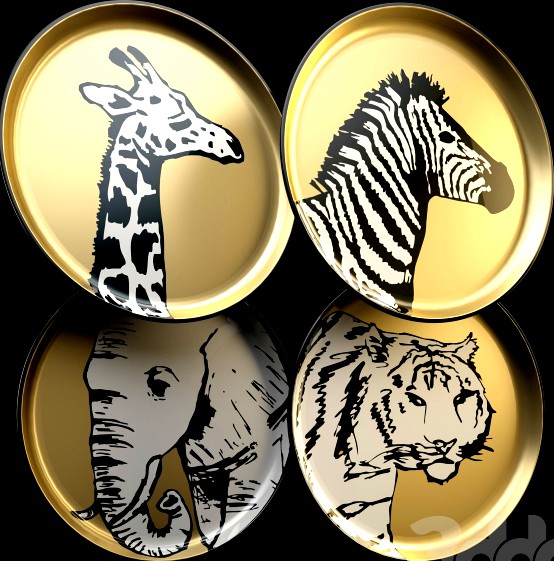 Тарелки от Jonathan Adler Animalia