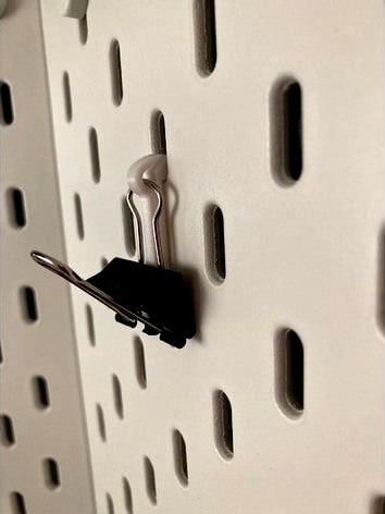 Skadis Clip holder by 3DSW