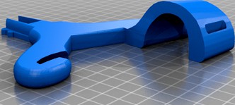 Clean Eleven Table Tennis Adapter (Quest 2) by TechnicalPrinter