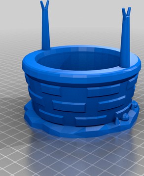 Well Pen Holder & Desk Organizer by Perplex3D