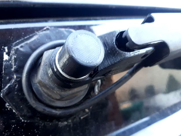 Nut cover for windshield wiper arm by madbuilder