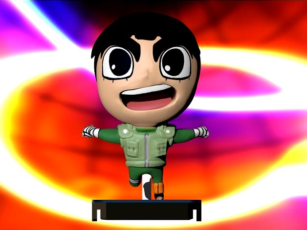 Rock Lee - CHIBI by rennanfellipe
