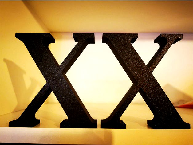 XX Letters from Book Series by padalton