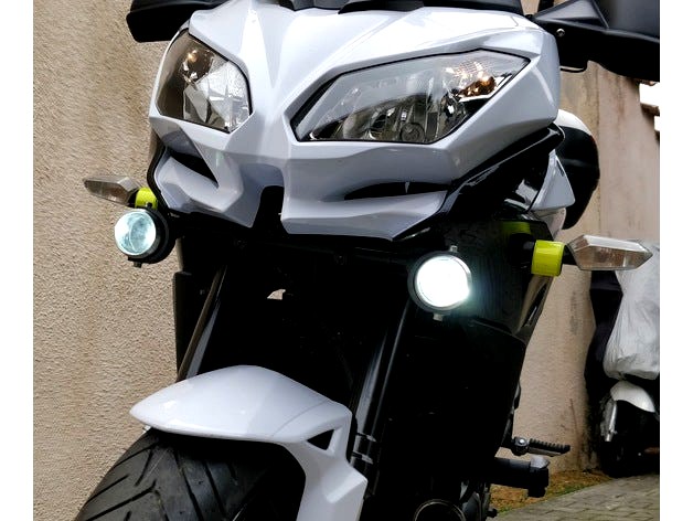 Kawasaki Versys 650 Fog Light Mount Bracket by alpy