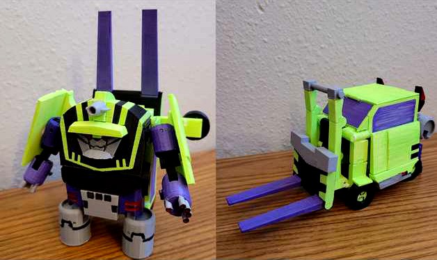 Transformers Animated Dirt Boss Figure by BrickBotGuy