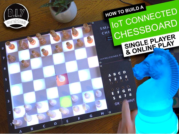 Super Smart Chessboard | Play online or against Raspberry Pi by DIY_Machines