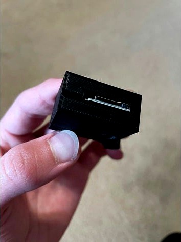 MicroSD Card Mount for CR-10 Control Box by Pdogman