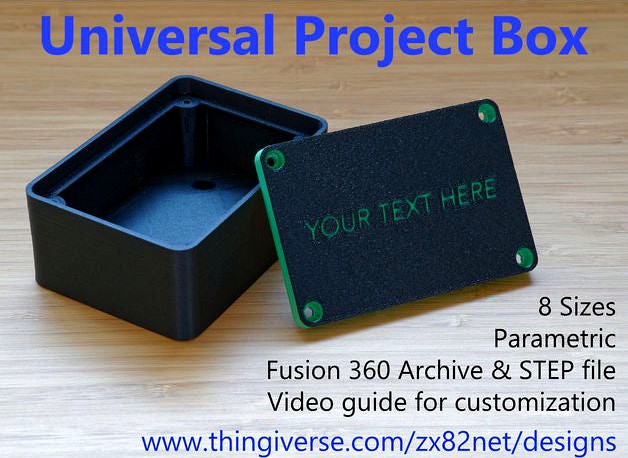 Universal Project Box by zx82net