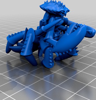 Frosthaven Lurker Clawcrusher by VirtuallyJason