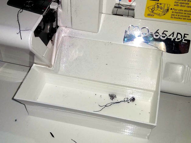 Juki MO-654DE knitted fabrics trash (sewing) by bazic