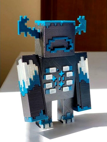 The Warden (Minecraft) by Snacob