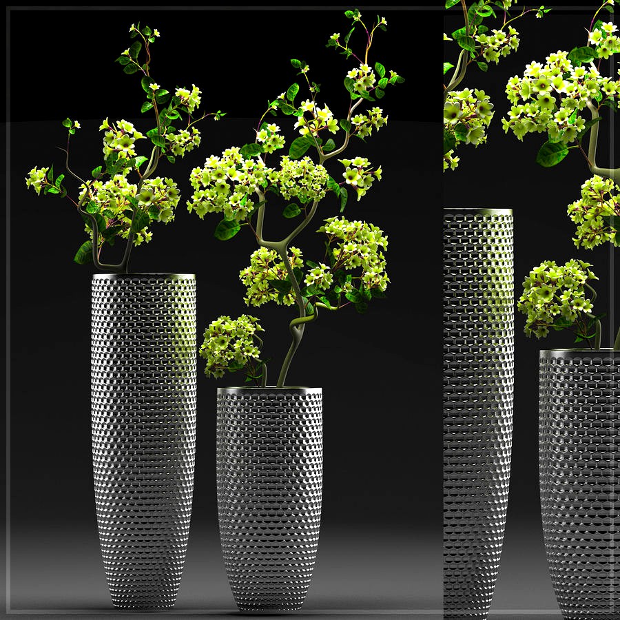 Flower vase set 4