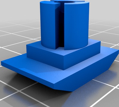 Vanagon Lower Radiator Grill Clip by heypaul