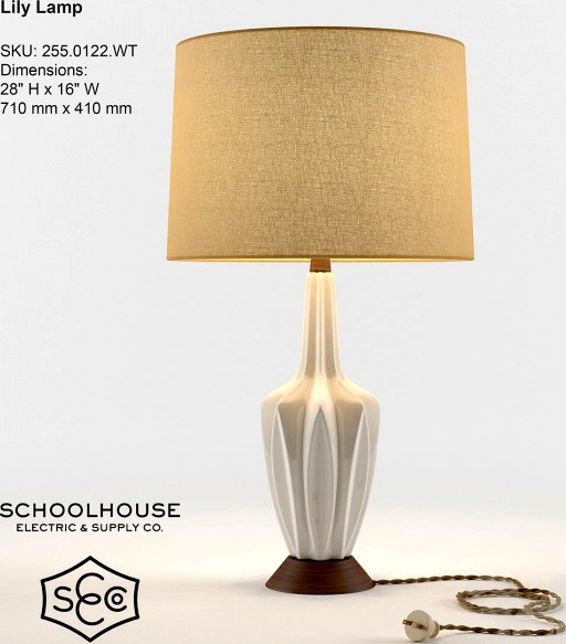 Schoolhouse Electric - Lily Lamp