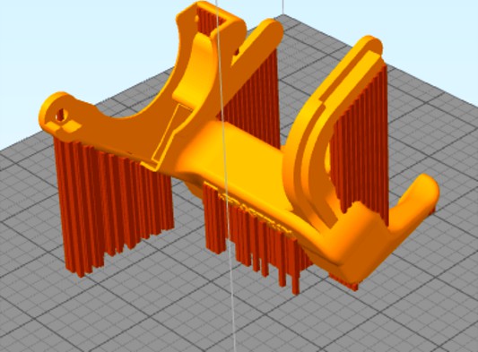 Fan duct for E3D Vulcano   by TobiGru