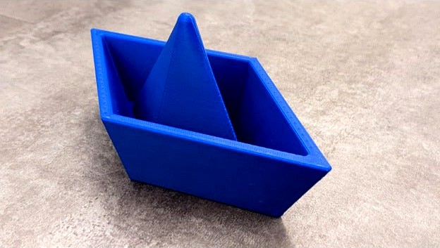 Origami Paper Boat (floating) by dixi1989