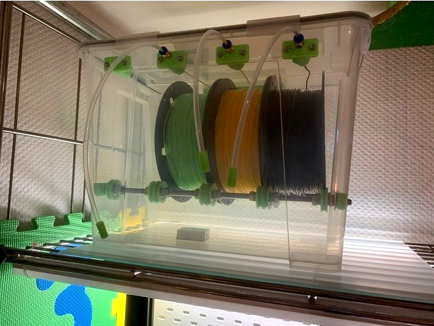 Ikea Samla 22L - Drybox - Filamentbox - Trockenbox by Da_Neo