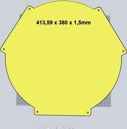 anycubic predator Printbed by Lihyon