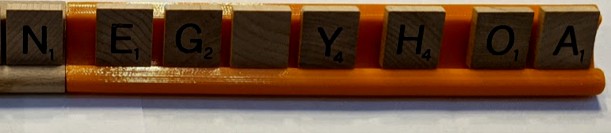 Scrabble Tile Stand by mcdanlj