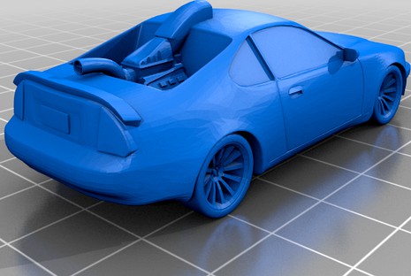 Honda Prelude Hybrid powered by F1 power unit by dendeba