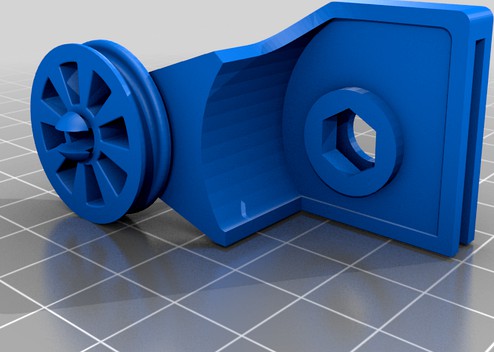 Filament Guide Ender 3 Pro - Guia filamento Ender 3 Pro by Kelleral3D