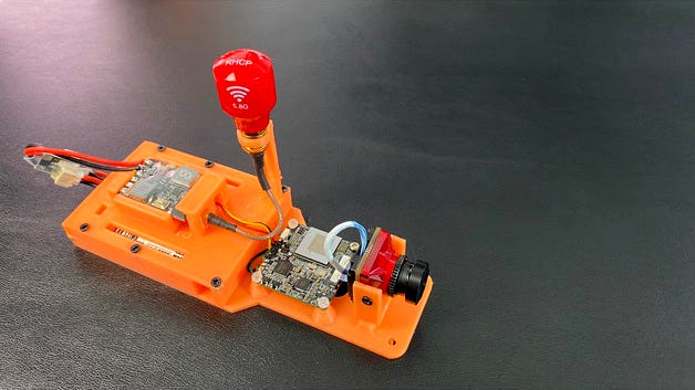 FPV Backback for Caddx Loris and RDQ Mach 3 VTX 450mahx2 by jmxp69