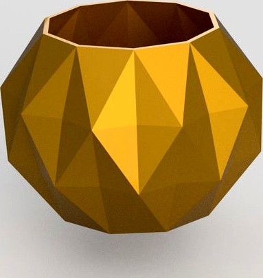 Geometric planter by imakina