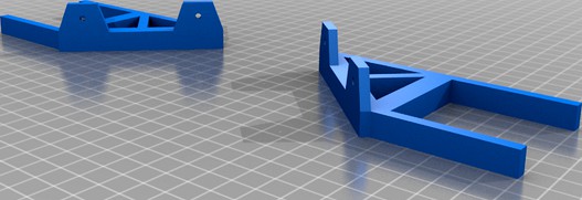 Voxelab Aquila LCD Ikea lack mount by c2nsored