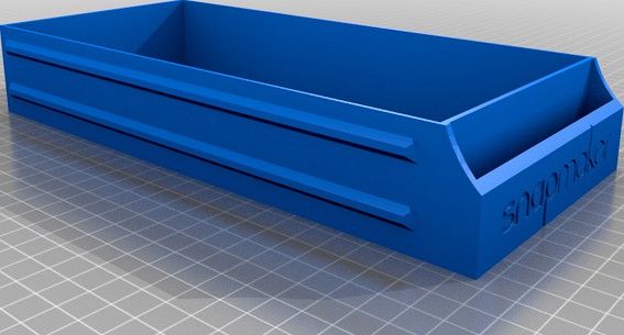 Snapmaker A350 Drawer, elongated by MakerIggs