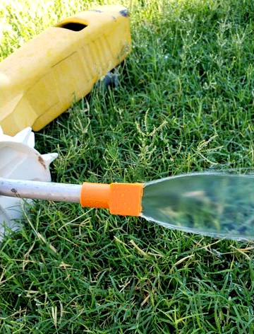 Water deflector for Nelson and other traveling sprinklers by RatBite123