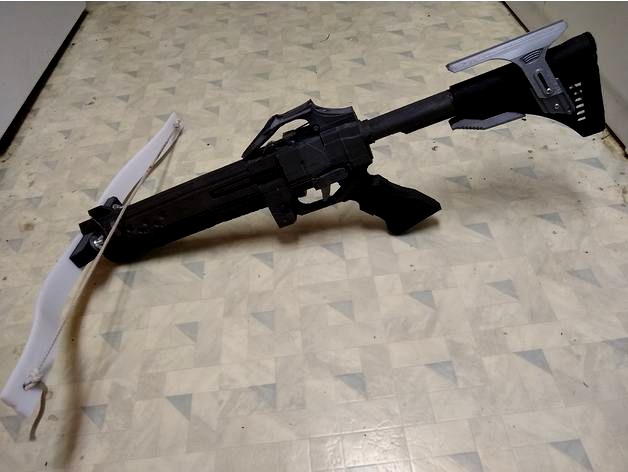 KarrMcDebt's Full Size Fully Printable Tactical Crossbow Ver. 1 by KarrMcDebt