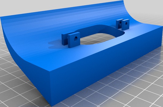 Micromelon Rover Sumo Ramp Scoop by micromelonrobotics