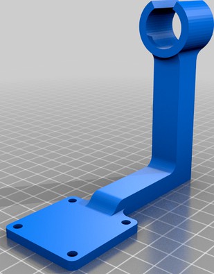 Simple CR10 V3 Cable guide by dlaurens