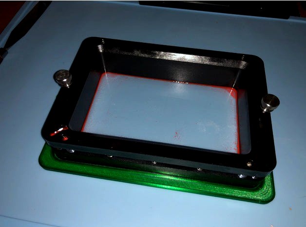 Monoprice Mini-SLA Resin vat tray by wpski