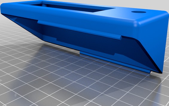 Mega ST Gotek 16x2 Large LCD - Rotary Encoder housing by coonsgm