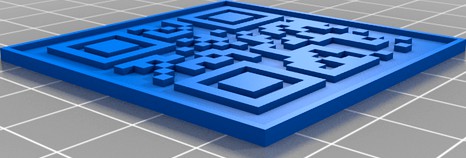 FREELANCER - 3d printed QR code by Costa_D