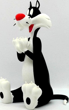 Sylvester the Cat by reddadsteve 3d model