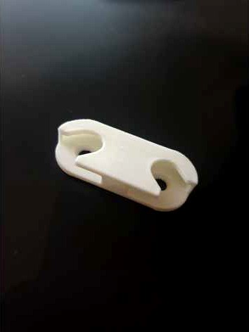 Ikea ställ hinge (thicker edge, less likely to break) by raph__