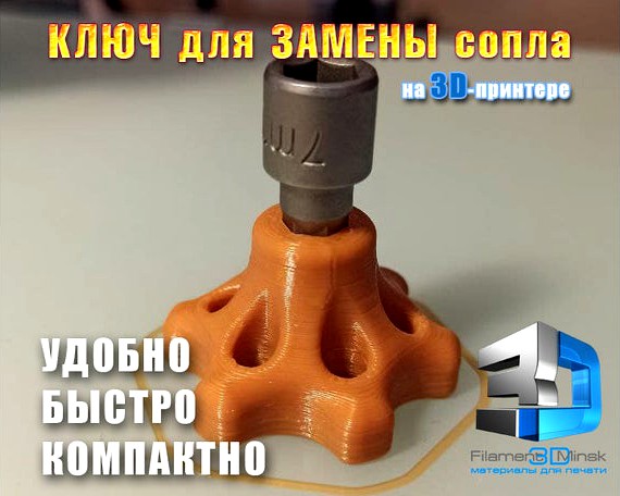 Hotend Nozzle Tool by PlasmaKirill