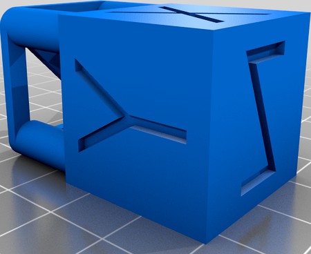 Calibration Cube with Bridge and String Test by vwfan0178