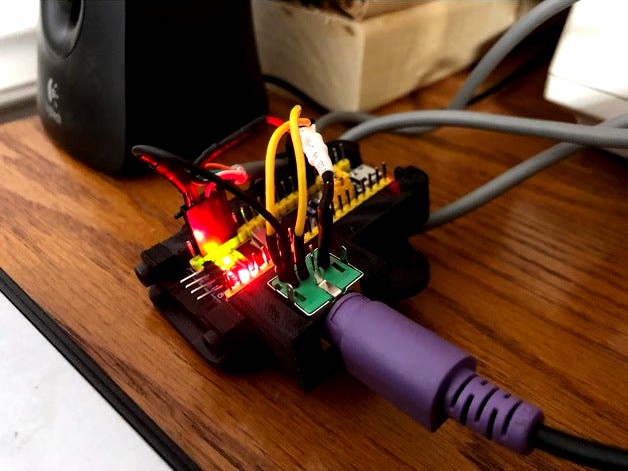 Sega Dreamcast Adapter for MAPLE, PS2 Keyboard Mice adapter by hugocraft