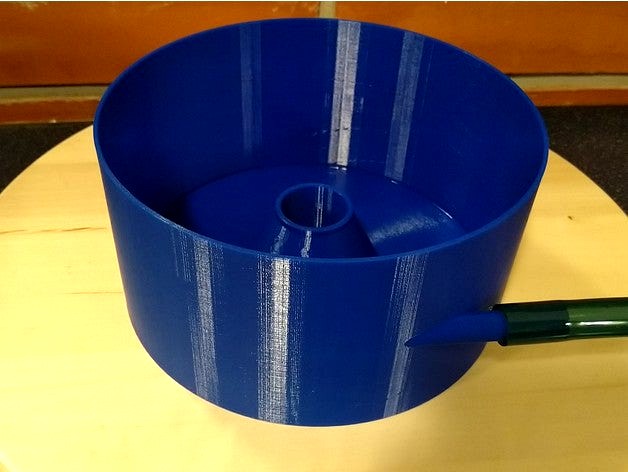 Blue Bowl for gold cleaning by Garfield73
