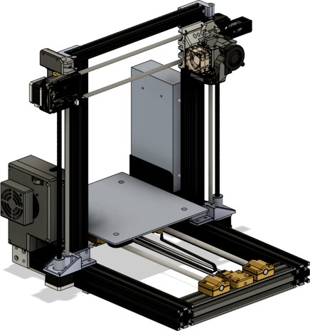 Ender 3 Y conversion to linear rods by stenc55