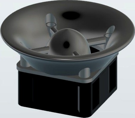 40mm Fan Inlet Stack Noise Reducer by mbrady6